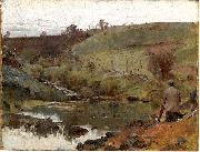 Tom roberts, A quiet day on Darebin Creek